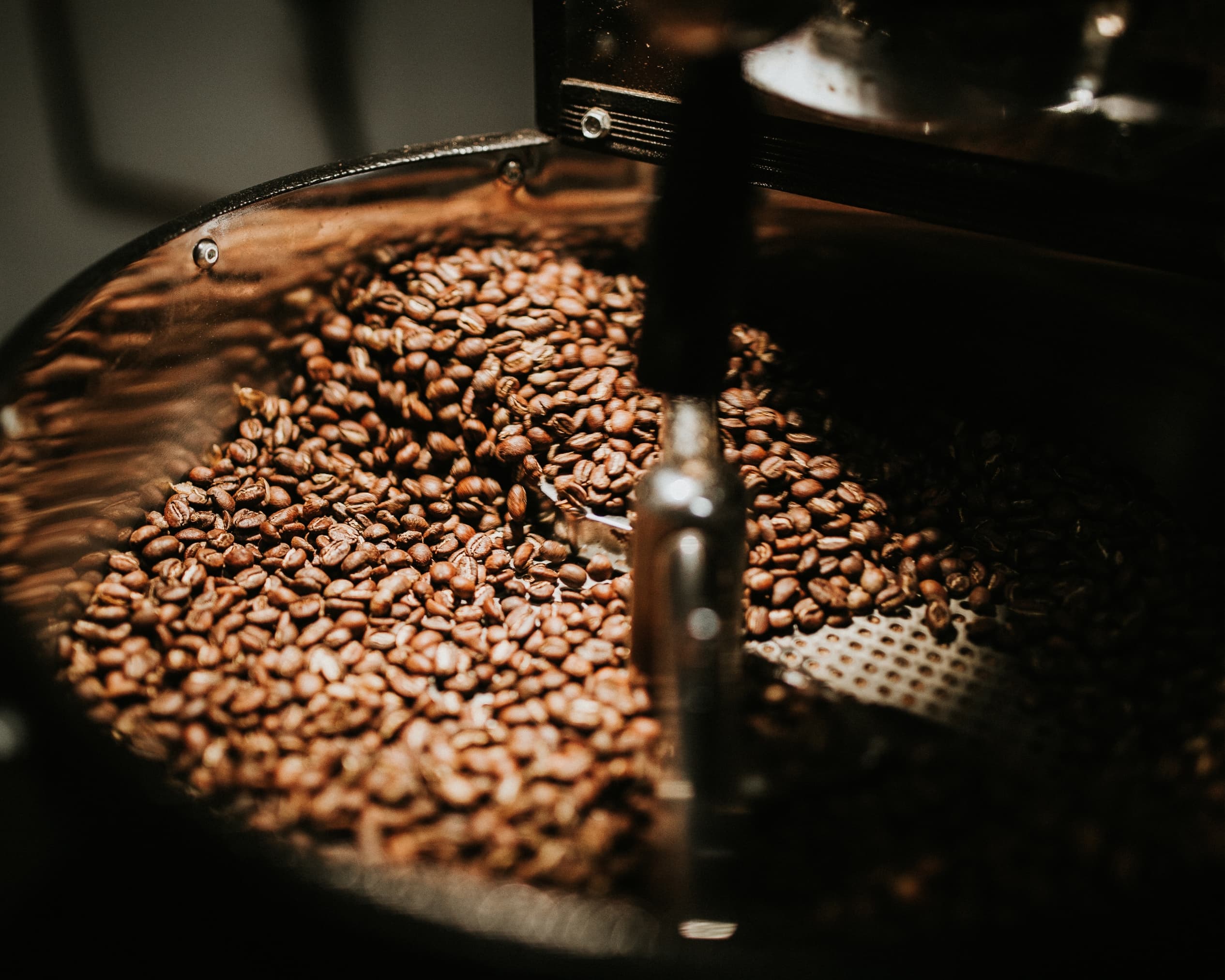 Proceso de tostado del café